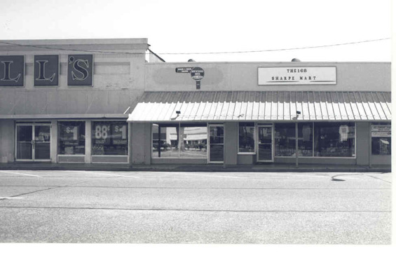 1940s view of Sharpe St. – now Cleveland Commons                 